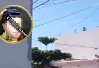 Así el momento exacto de la detención de Néstor Isidro N, alias «El Nini» en Culiacán | VIDEO