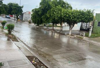 Intensa lluvia con granizo «azota» en el municipio de Mazatlán