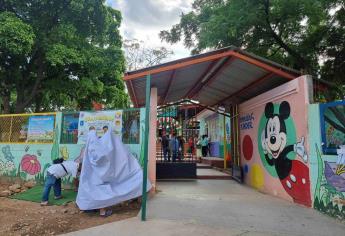 Ladrones roban una primaria de la colonia Esthela Ortiz de Toledo en Culiacán 