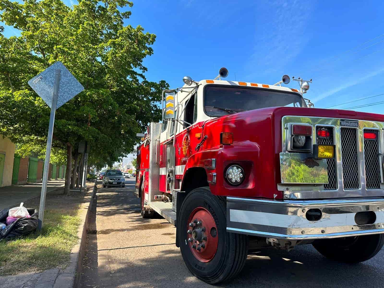 Reportaron incendio en un Kinder, pero no era humo, habían fumigado