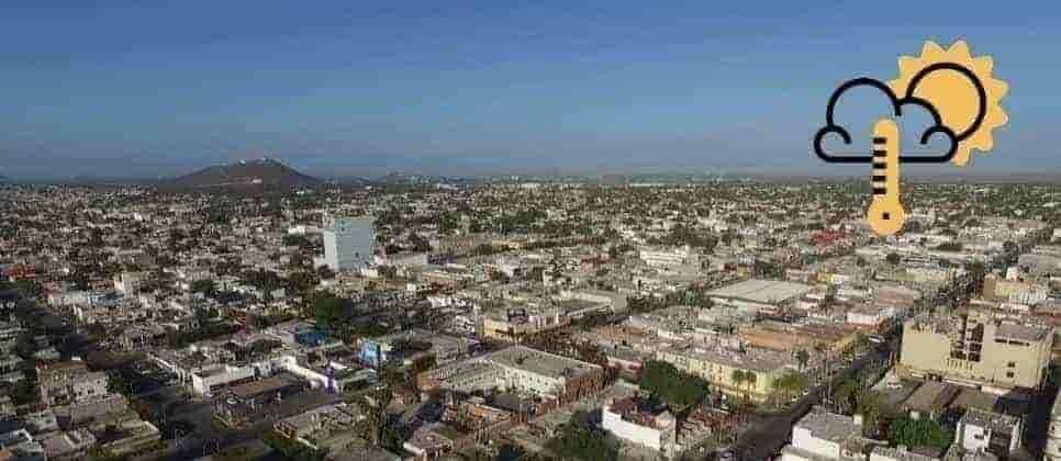 Previsión del tiempo para Los Mochis este sábado, 25 de noviembre