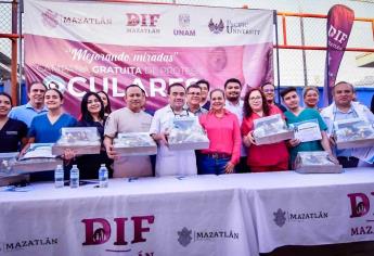 95 personas se benefician con la Campaña de Prótesis Oculares 2023 «Mejorando miradas» en Mazatlán