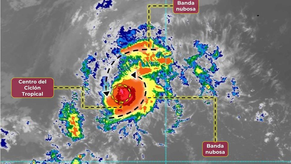 Se forma la tormenta tropical «Ramón» en el Pacífico
