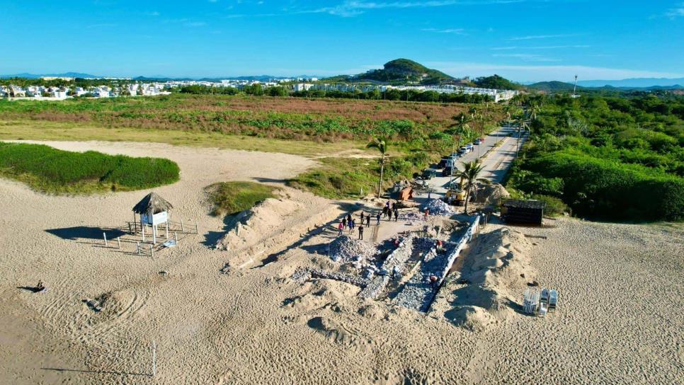 Así van los nuevos accesos a las playas en Mazatlán