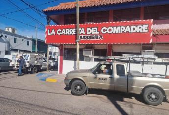 Birriería estuvo a punto de incendiarse en Culiacán; se reportó un flamazo en la cocina