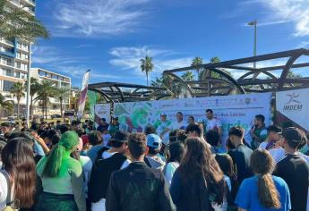 Éxito en la octava edición de la carrera píntate de verde 5K en el malecón de Mazatlán
