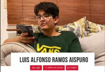 Reportan desaparecido a joven de 21 años en Culiacán