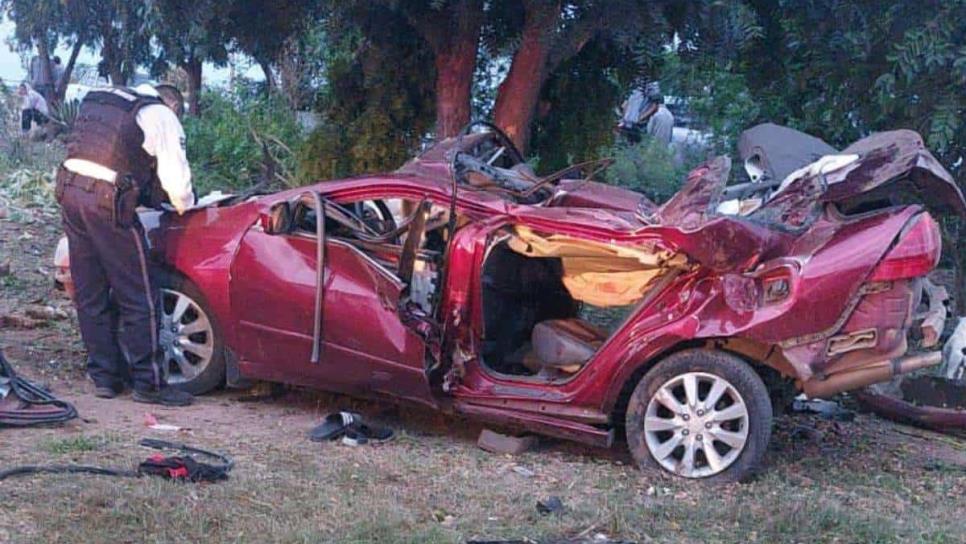 Cuatro muertos deja accidente vial en La Cruz de Elota 