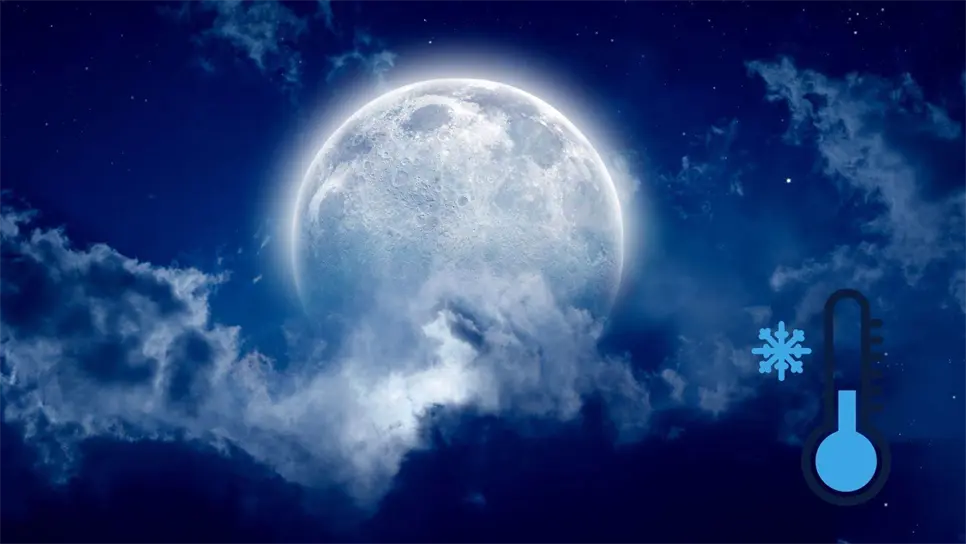 Hoy es la Luna de Castor; fenómeno que avisa que llega el frío extremo a Sinaloa.