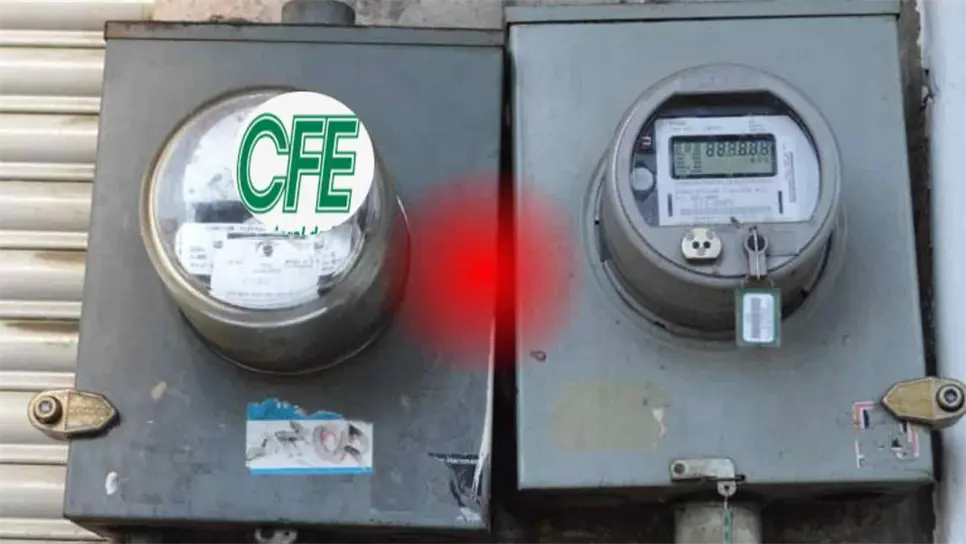 CFE: ¿qué significa cuando tu medidor tiene encendida la luz roja?. | FOTO: Temática.