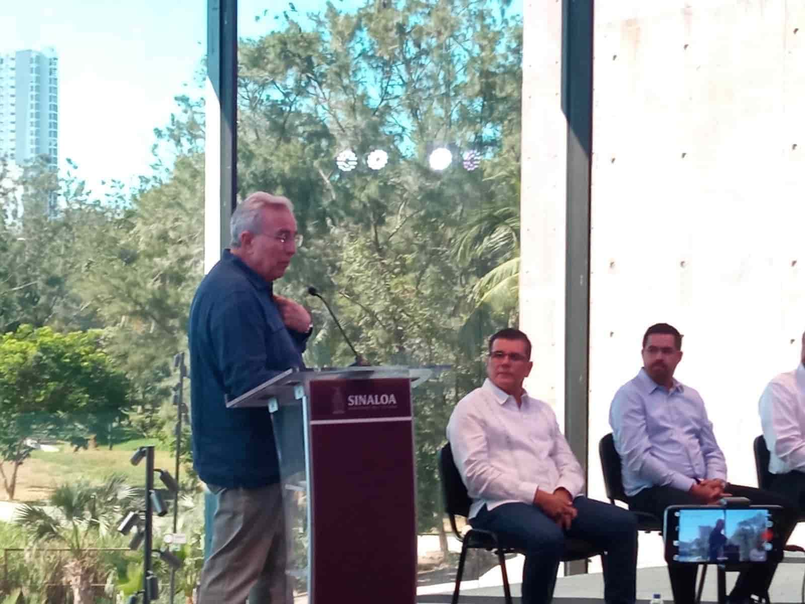 Rocha Moya dará su Informe de Gobierno sin invitados;«no es un evento de partido»