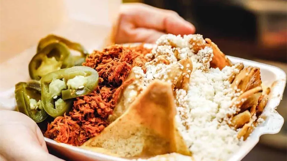 Estos son los deliciosos nachos de Los Mochis. FOTO: Los Nachos