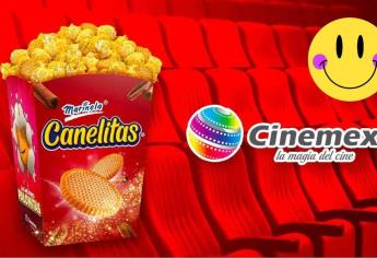 Cinemex lanza palomitas sabor a… Canelitas ¿cuándo estarán disponible?