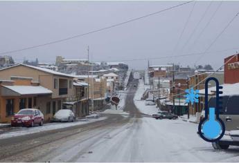 Sonora, Chihuahua y Durango se congelan, se esperan temperaturas de -10 grados