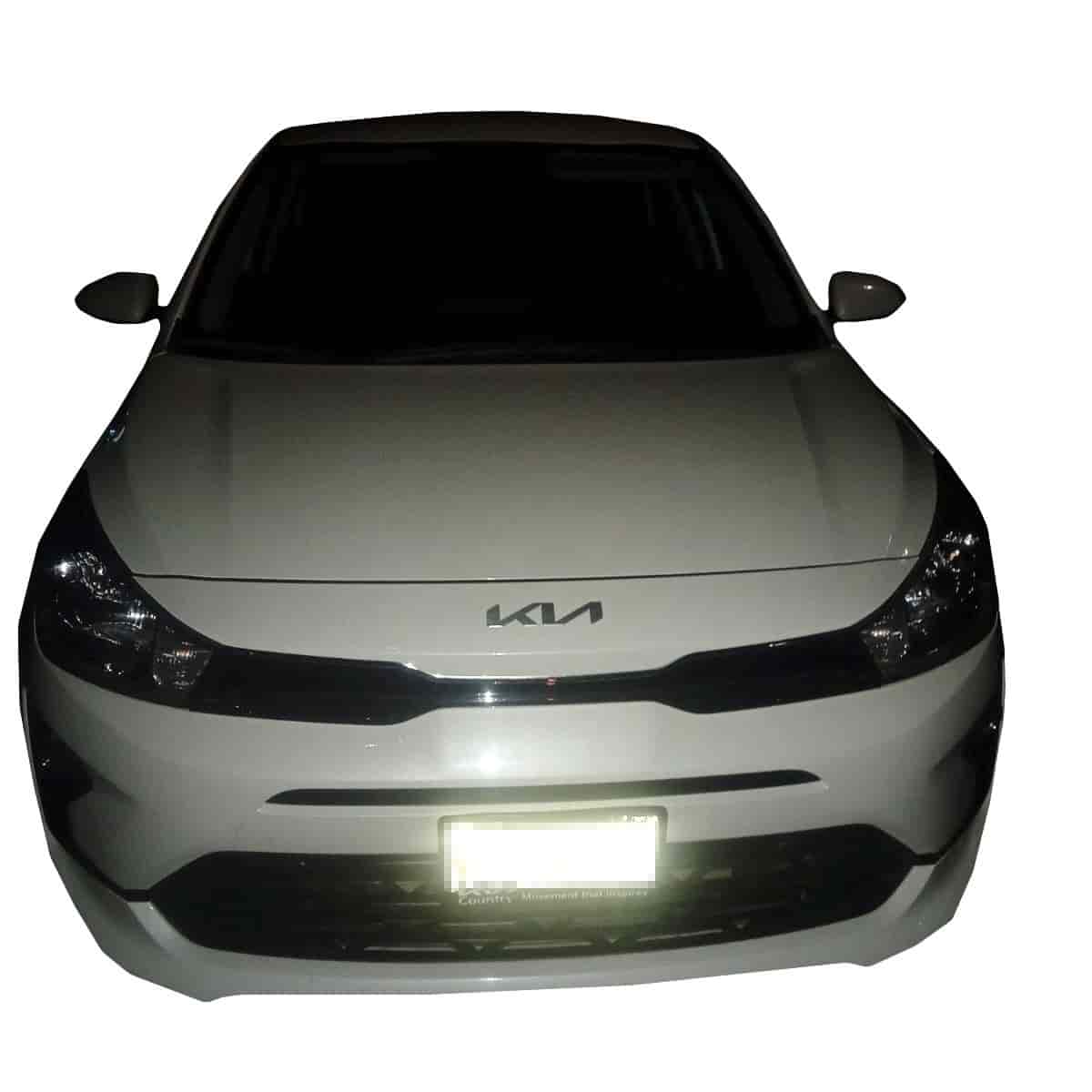 El conductor no contaba con los documentos correspondientes para corroborar que el auto fuera suyo. FOTO: Cortesía