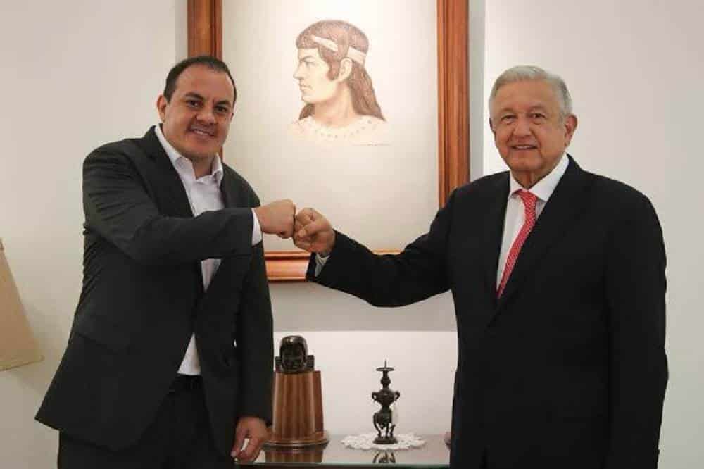 El gobernador de Morelos reconoció el trabajo de AMLO en sus cinco años al frente del país.