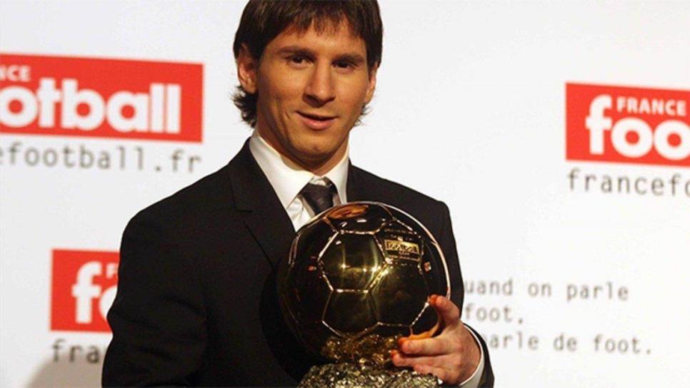 Ya son 14 años del primer Balón de Oro para el astro Lionel Messi