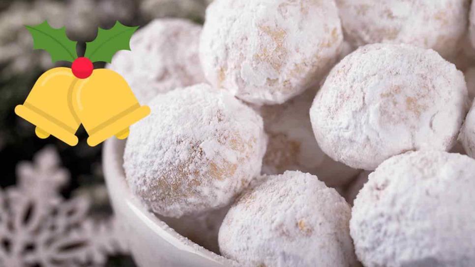 Receta de polvorones de nuez fácil para preparar en fiestas navideñas