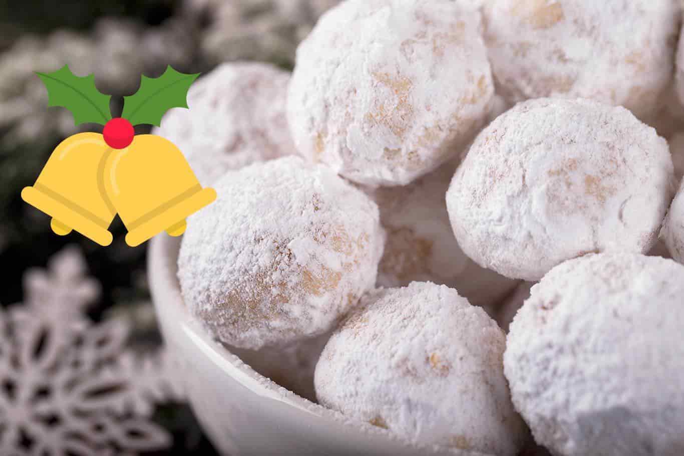 Receta de polvorones de nuez fácil para preparar en fiestas navideñas