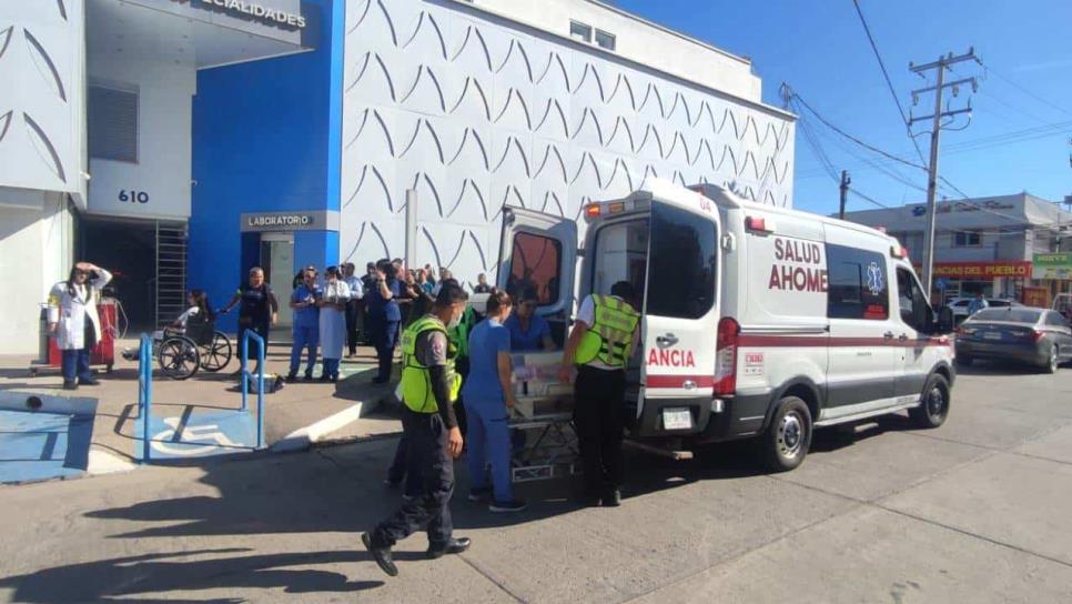 Simulacro de incendio en el Hospital Fátima, evacuan personal en tiempo récord