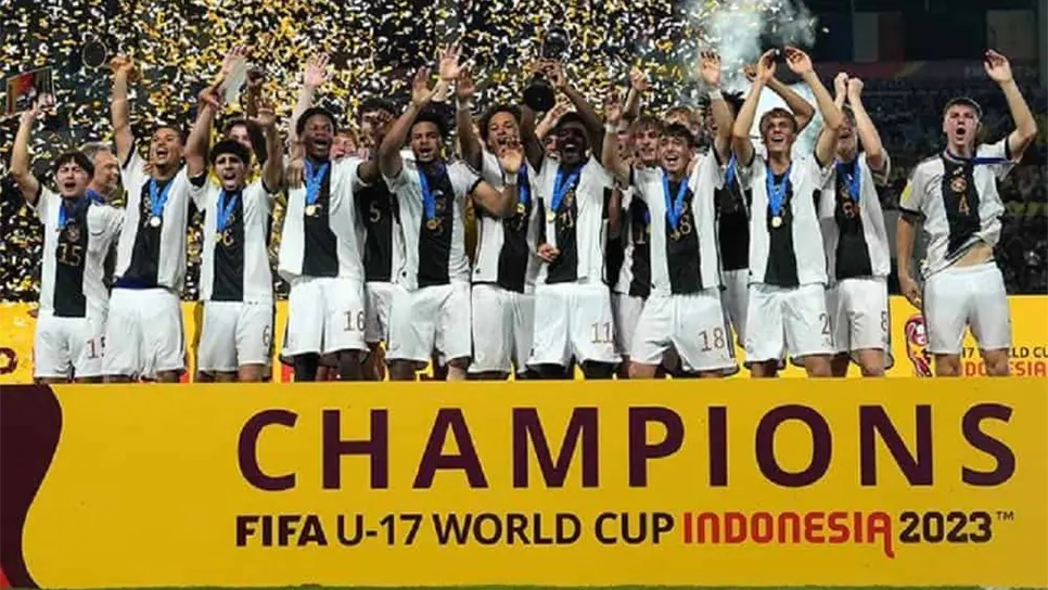 La escuadra de Alemania logró conquistar por vez primera la Copa del Mundo Sub-17.