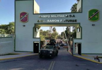 Llegan 800 elementos del Ejército Mexicano para reforzar la seguridad en Culiacán