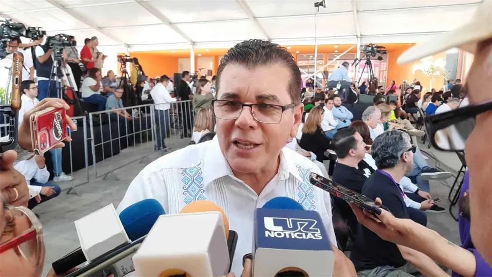 El alcalde de Mazatlán, Édgar Augusto González Zataráin. FOTO: Tahiry Zambrano.