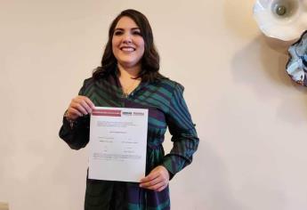 Angelina Valenzuela se registra como aspirante a contender a la alcaldía de Ahome por Morena