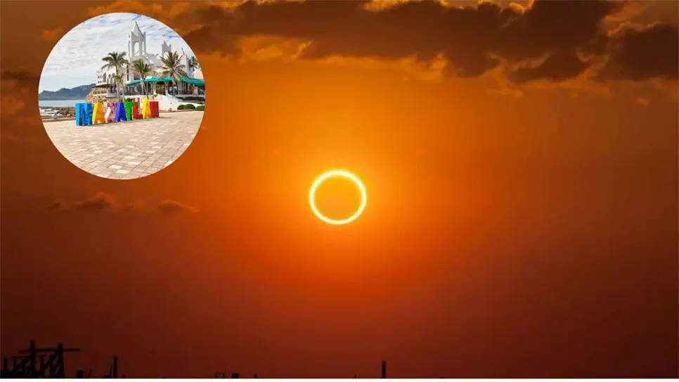 Eclipse solar 2024: ¿A qué hora será su punto máximo en Mazatlán?. | FOTO: Temática.