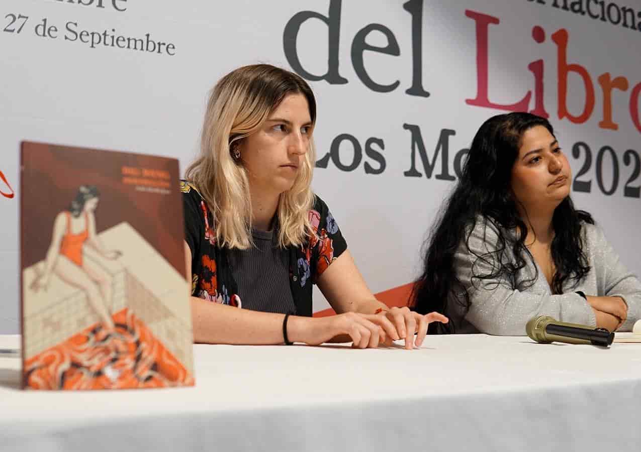 La autora dijo que el título del libro refiere a una descripción que hay en uno de los cuentos.