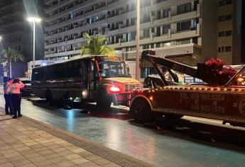 Balazos en el Malecón de Mazatlán fueron para detener un camión en persecución: Seguridad Pública