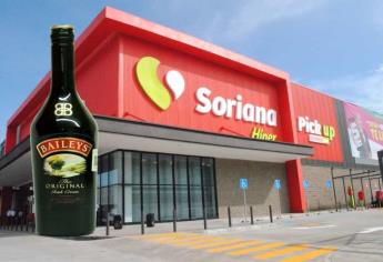 Soriana pone todas las botellas de Baileys en oferta especial antes de navidad