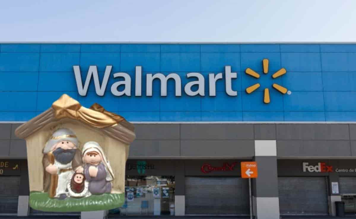 Walmart vende este mini nacimiento en menos de 30 pesos