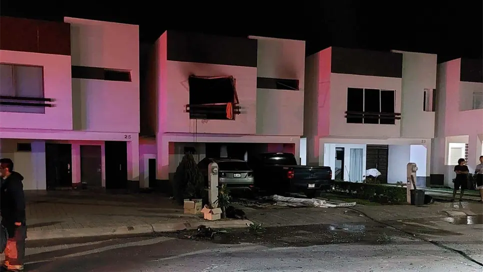 El hecho alertó a todos los vecinos. FOTO: Cortesía