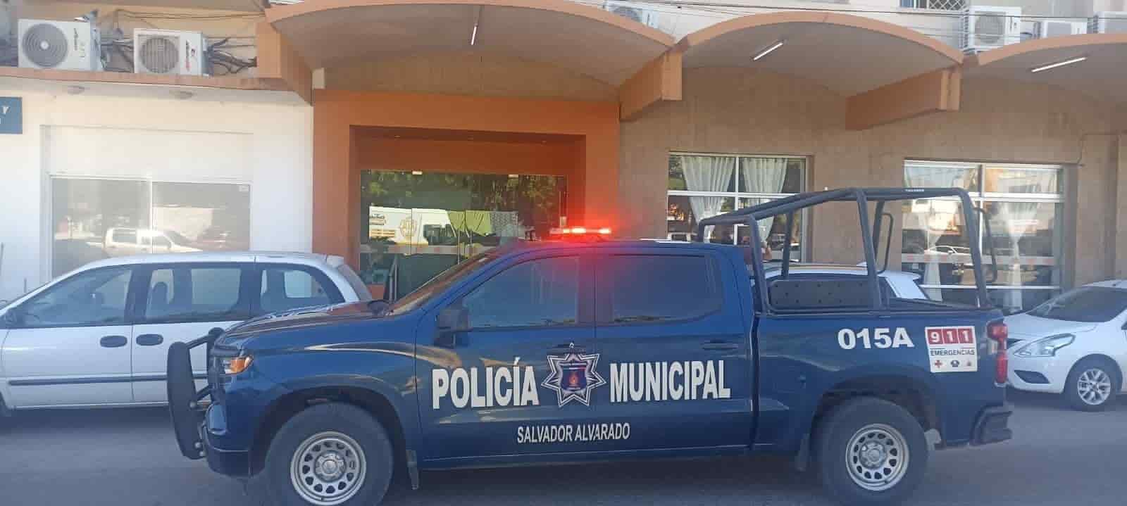 Madre e hijo fueron atendidos y trasladados hasta la base de la Dirección de Seguridad Pública del municipio de Angostura.