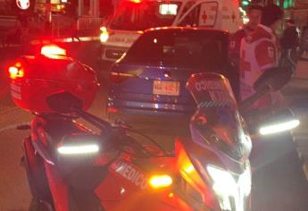 Policía estatal cae de una patrulla en Culiacán