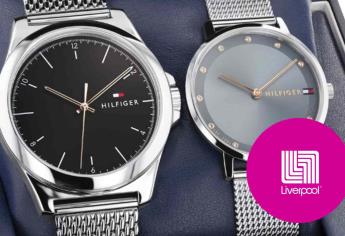 ¡Ideal para las parejas! Liverpool remata dos relojes de la marca Tommy Hilfiger a precio irrepetible