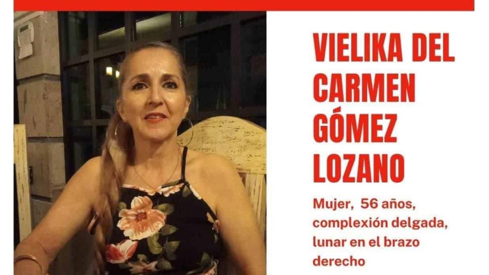 Reportan desaparecida a Vielika del Carmen en Los Mochis 