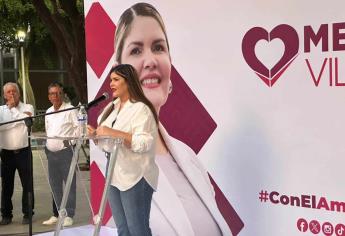 Merary Villegas se registra por la alcaldía de Culiacán 