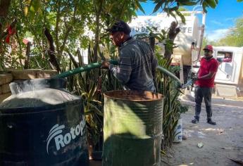 En El Fuerte se quedan sin agua por 3 días por fallas en cárcamo