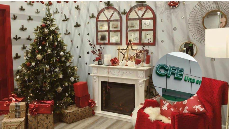 CFE advierte sobre las luces y adornos navideños; pueden incendiar tu hogar