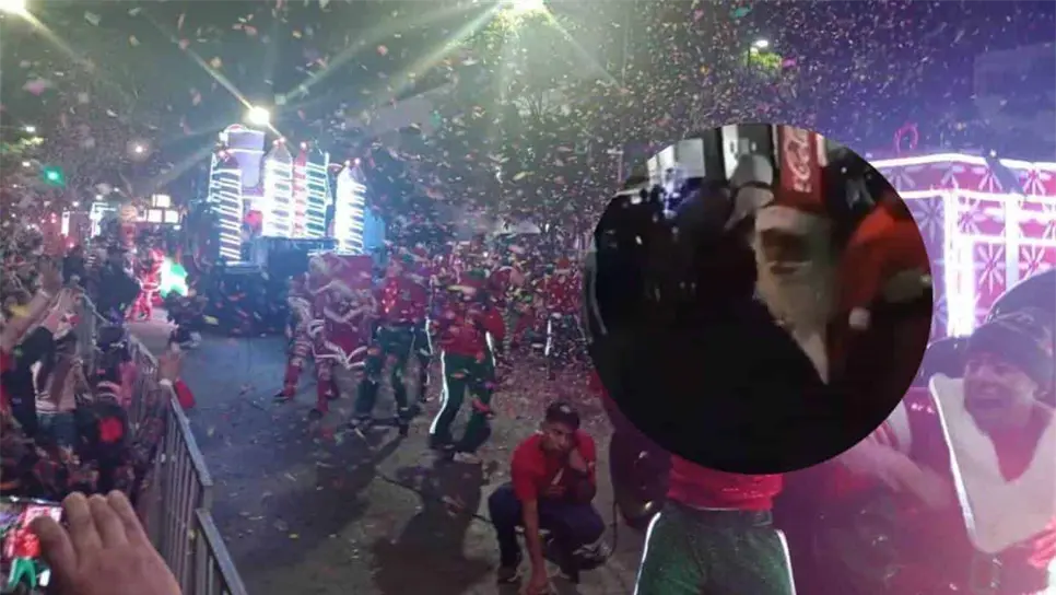 El video se hizo viral en redes sociales. FOTO: Luz Noticias / Cortesía