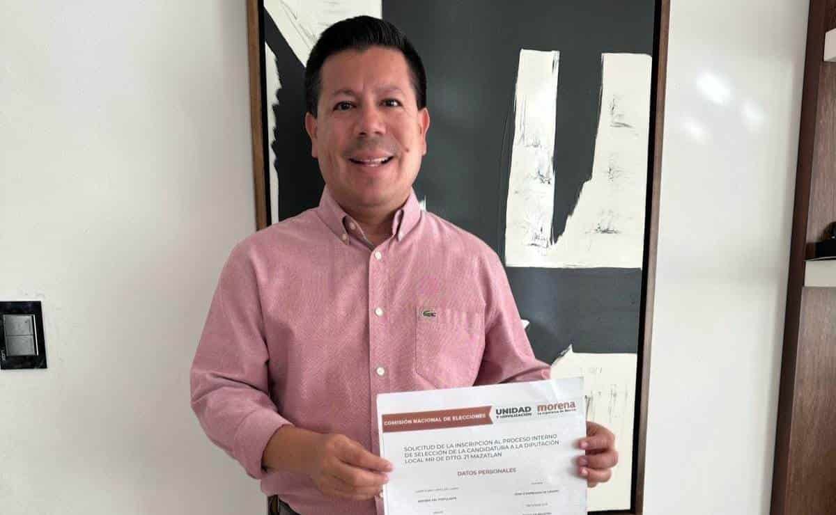Loar López Delgado participa en el proceso interno de Morena; va con todo por diputación local
