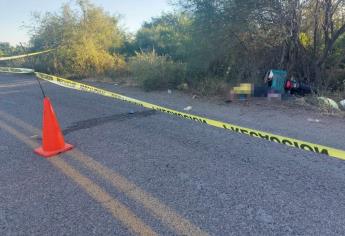 Muere adulto mayor tras derrapar sobre la carretera en Mocorito