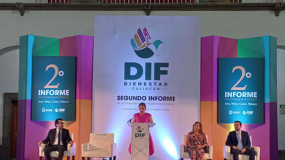 Presentan Segundo Informe de Actividades del DIF Bienestar Culiacán