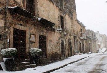 Este pueblo fantasma en México se vuelve una atracción turística cuando cae nieve