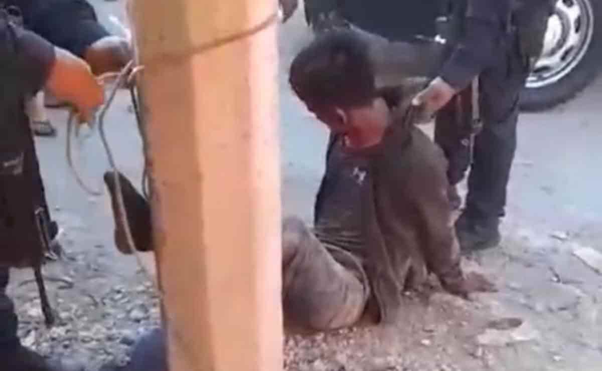 Es menor de edad el golpeado en linchamiento de El Walamo