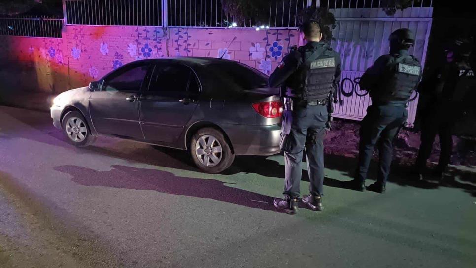 Policías estatales recuperan otro vehículo robado en Culiacán