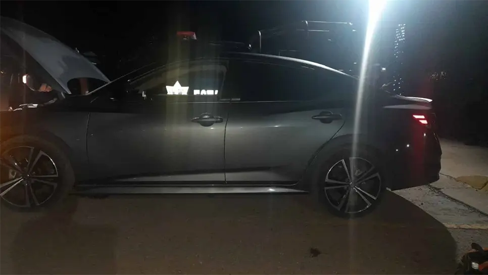 El número de serie estaba alterado. FOTO: Cortesía