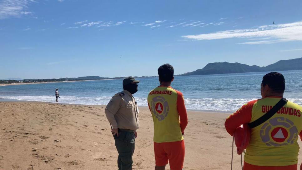 Quitan «Bandera morada» en la playa Melaque tras mortal ataque de tiburón